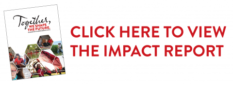 Image of the Together Campaign Impact Report cover with the text